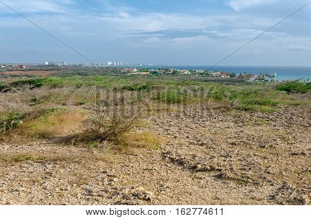 Panorama View With The Arashi Beach As Background