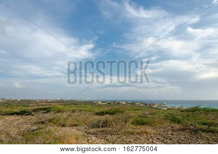 Panorama View With The Arashi Beach As Background
