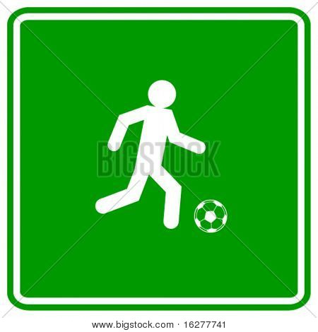 signe de joueur de football