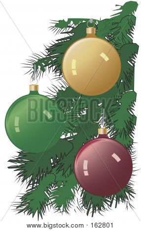 Enfeites de árvore de Natal