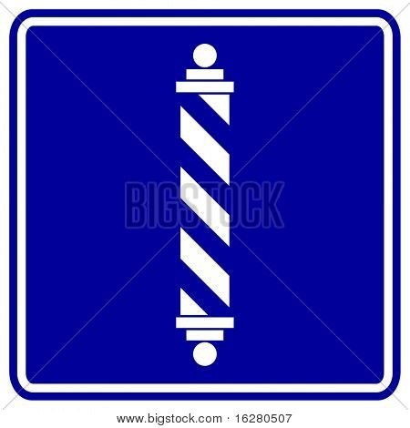 Friseur Pol Zeichen