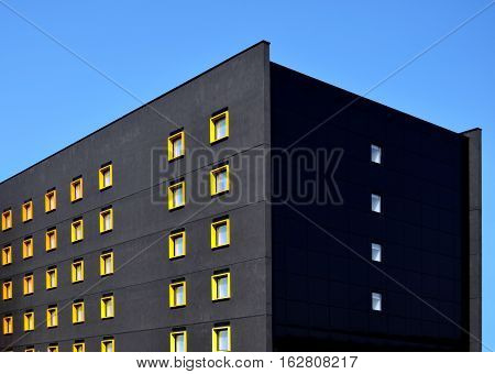 Modern architecture in Walsall city center, United Kingdom