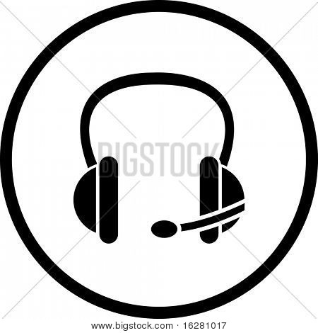 headset symbol