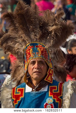 Day Of The Virgin Of Guadalupe In Mexico City