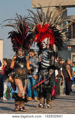 Day Of The Virgin Of Guadalupe In Mexico City