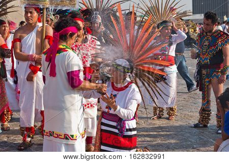 Day Of The Virgin Of Guadalupe In Mexico City