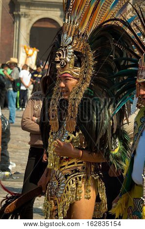 Day Of The Virgin Of Guadalupe In Mexico City