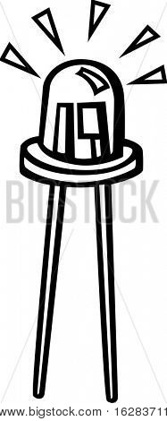 conduit de diode électroluminescente