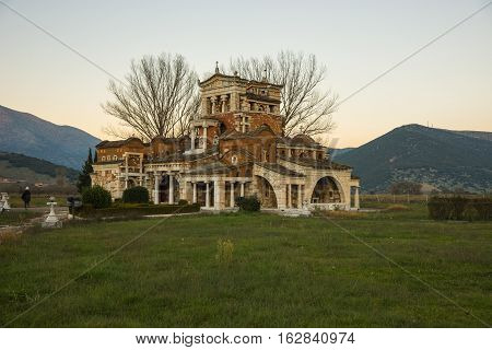 Church At Ancient Mantineia, Arcadia, Peloponnese, Greece
