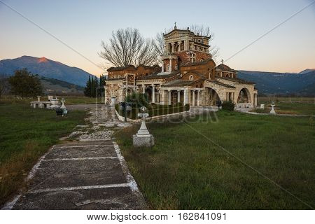Church At Ancient Mantineia, Arcadia, Peloponnese, Greece
