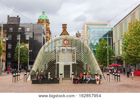 St. Enoch Square In Glasgow, Scotland