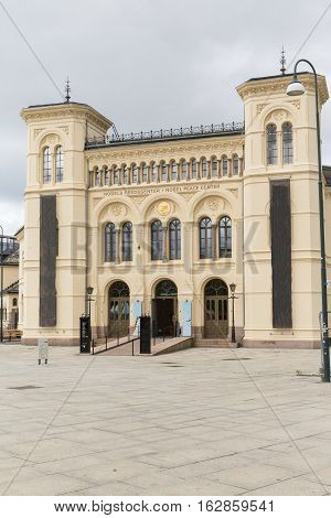 Nobel Peace Building in downtown Oslo in Norway