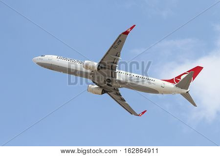 Airplane Takes Off