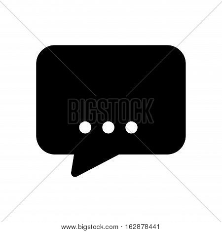Chat bubble speakbox icon vector illustration graphic design