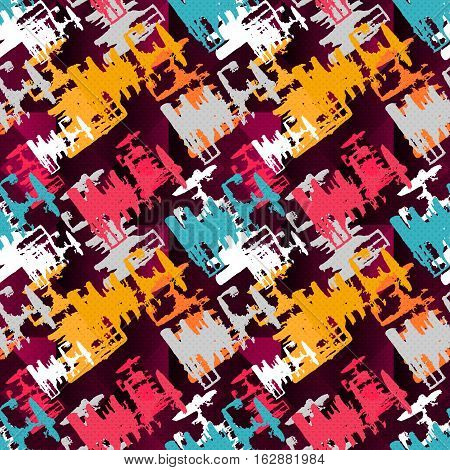 colored graffiti seamless texture vector royalty free stock illustration