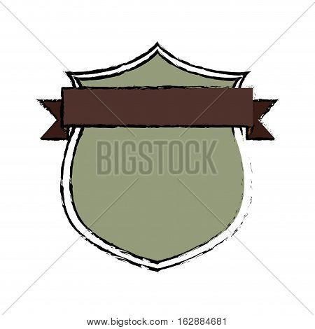 Badge shield emblem icon vector illustration graphic design