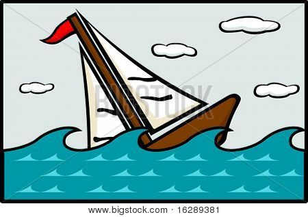 тонущий корабль