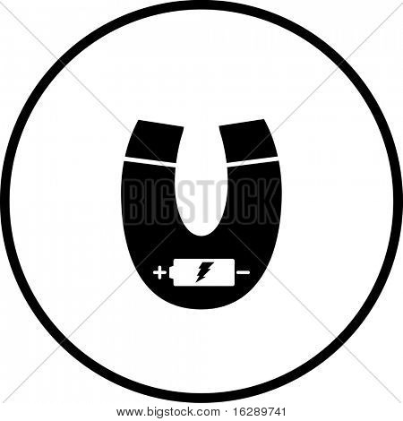 simbolo di elettromagnete