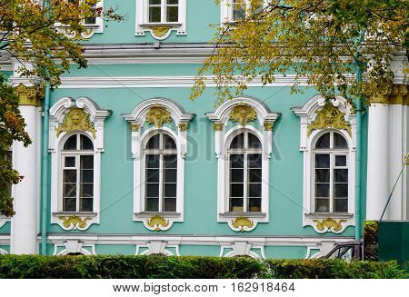 Details Of Hermitage Palace In St Petersburg