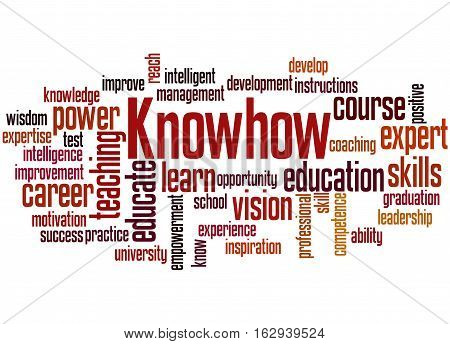 Knowhow, Word Cloud Concept 4