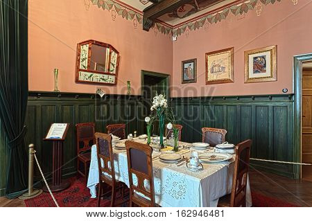 Living Room Of The 19Th Century