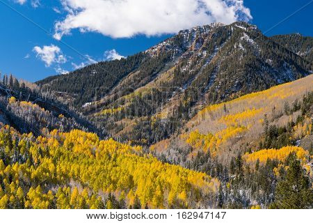 Autumn in the San Juan mountains of Colorado