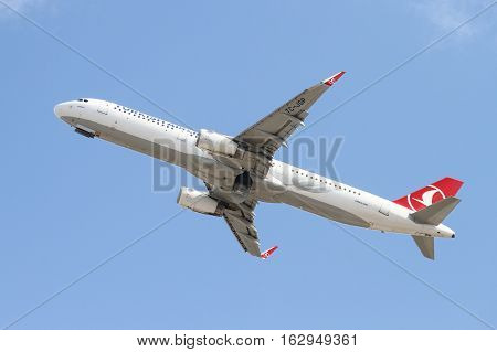 Airplane Takes Off
