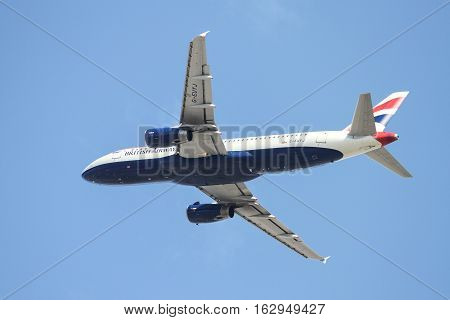 Airplane Takes Off