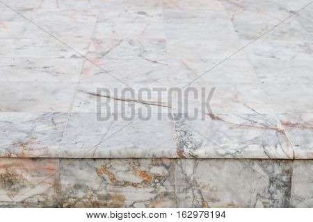 Marble patterned texture floor stone color background beautiful with copy space for add text :Select focus with shallow depth of field.