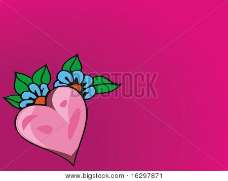 San Valentín Resumen antecedentes con el corazón. Ilustración del vector.