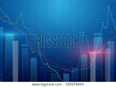 Abstract background. Stock Market background. Business concept design