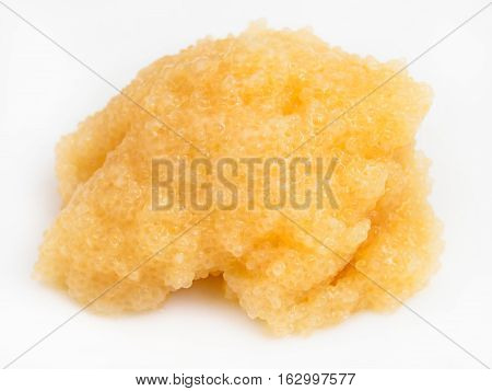Portion Of Salty Caviar Of Capelin Fish