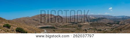 Panoramic View Of Valley Near Eressos, Lesvos