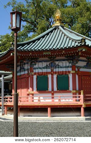 Smaller Temple On The Grounds Of Shinshoji Temple In Narita, Japan.