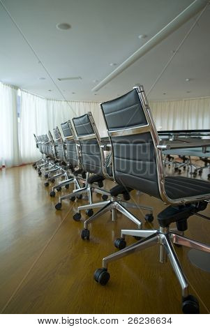 bestyrelseslokale, office, arbejdspladsen, konference, stole, tabel