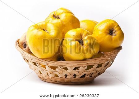 Kweeperen peer geïsoleerd op witte achtergrond