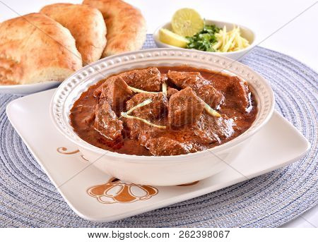 Beef Korma, A Pure Anglo Indian Recipe Dish Having Spicy Aromatic Taste.