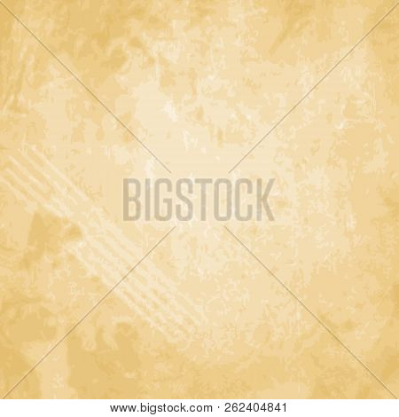 Vintage Grunge Background In Shades Of Light Brown.