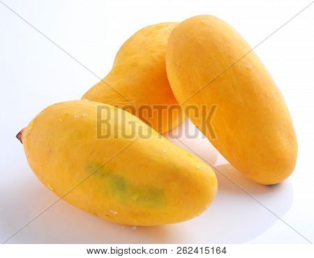 Mango, King Of All The Fruits, Fresh And Healthy Full Of Nutritions.