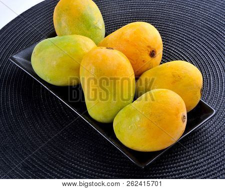Mango, King Of All The Fruits, Fresh And Healthy Full Of Nutritions.