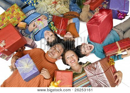 ครอบครัวของขวัญร่าเริง