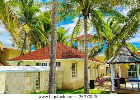 Varadero, Cuba, Paradisus Varadero Resort, Sep. 4, 2018, Gorgeous, Beautiful Inviting Fragment Of Vi