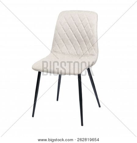 Designer The Chair On A White Background.