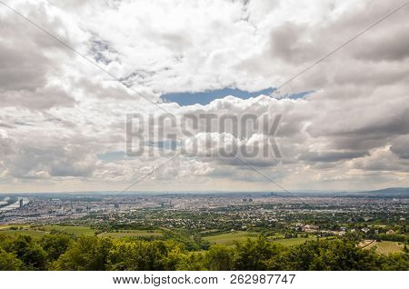 The Overcast Weather Brings Terrific Contrast View For The Visitors And Photogaphers. The Kahlenberg