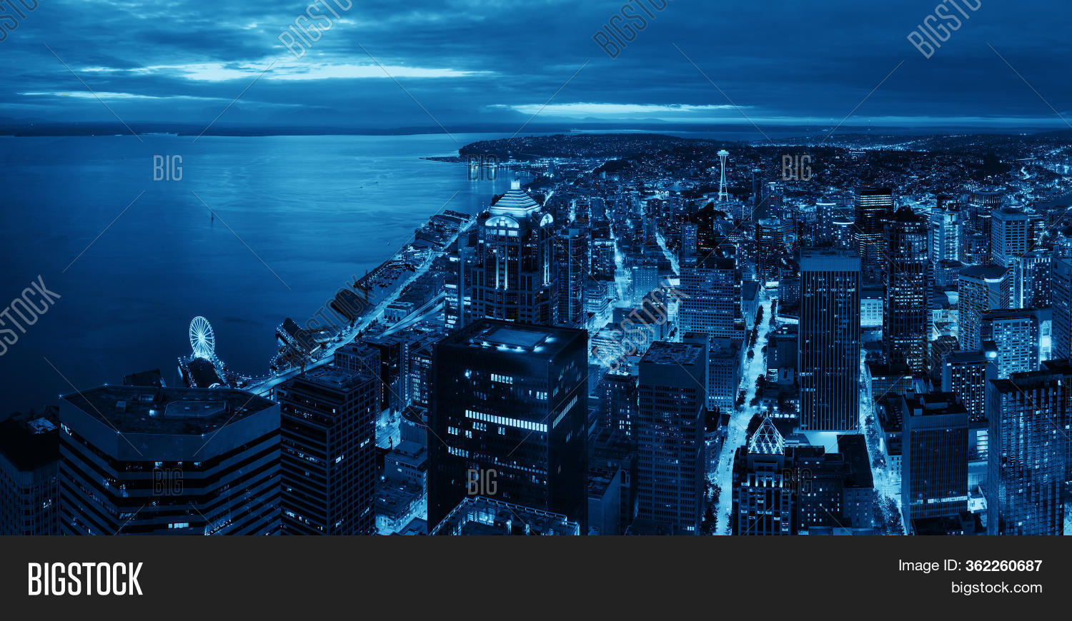 Seattle Rooftop Image & Photo (Free Trial) Bigstock