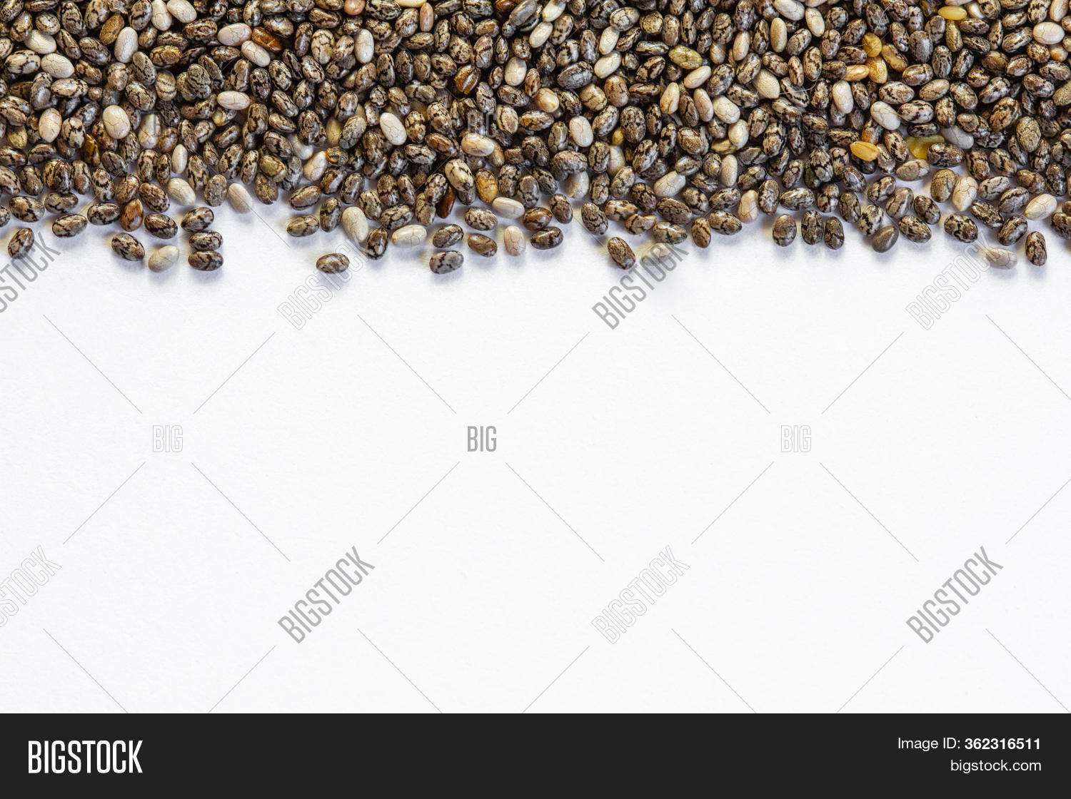 Chia Seeds Close- Image & Photo (Free Trial) | Bigstock