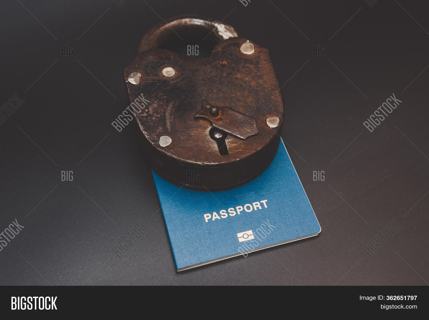 Travel Passport Locked Image & Photo (Free Trial) Bigstock