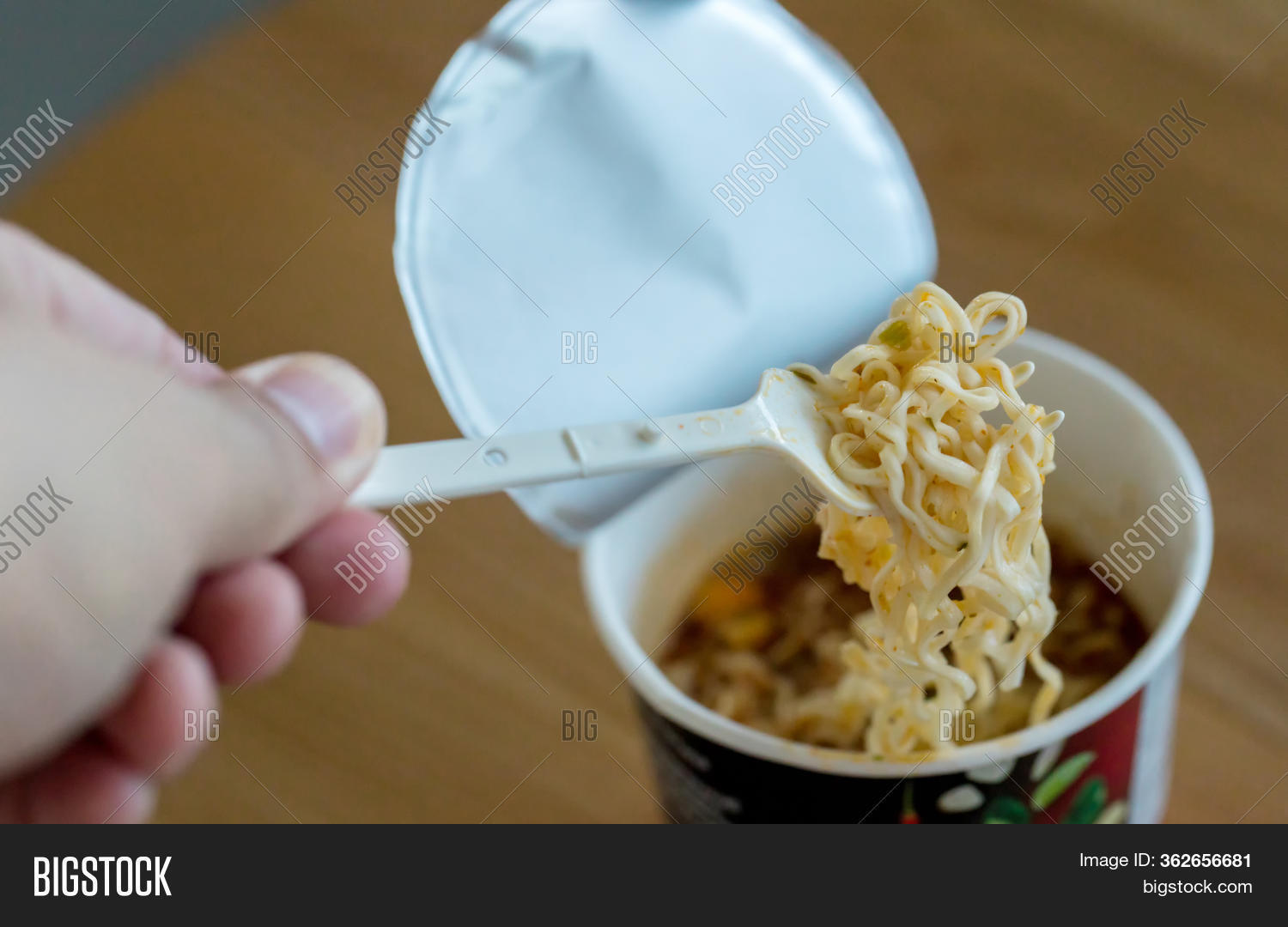 Hot Noodle Cup. Noodle Image & Photo (Free Trial) Bigstock
