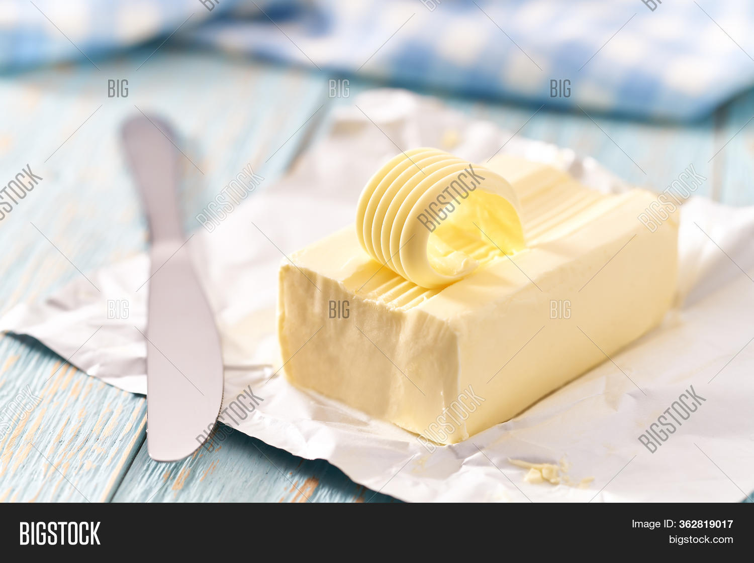 Whole Block Butter On Image & Photo (Free Trial) Bigstock