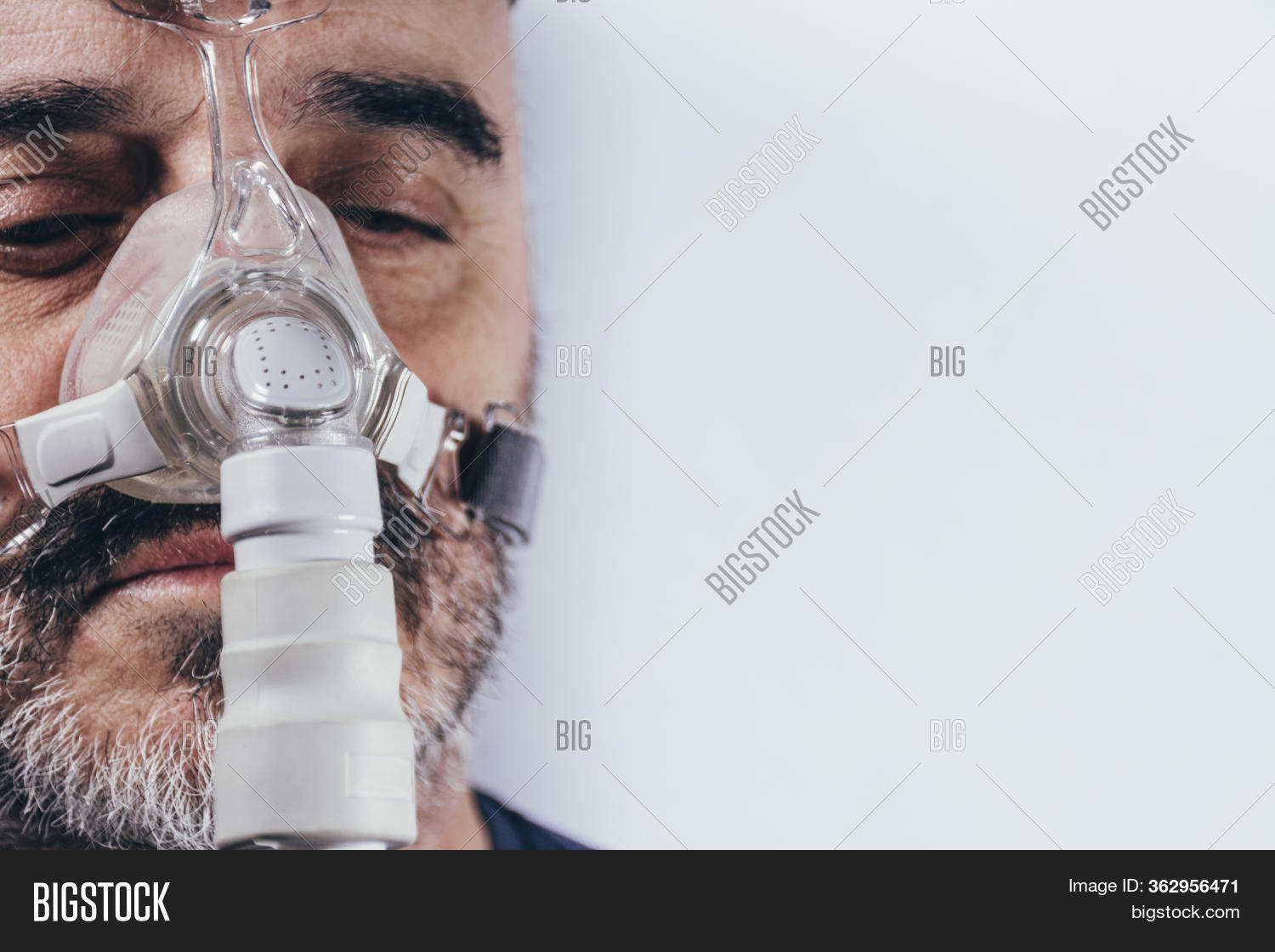 Senior Man Respiratory Image & Photo (Free Trial) Bigstock